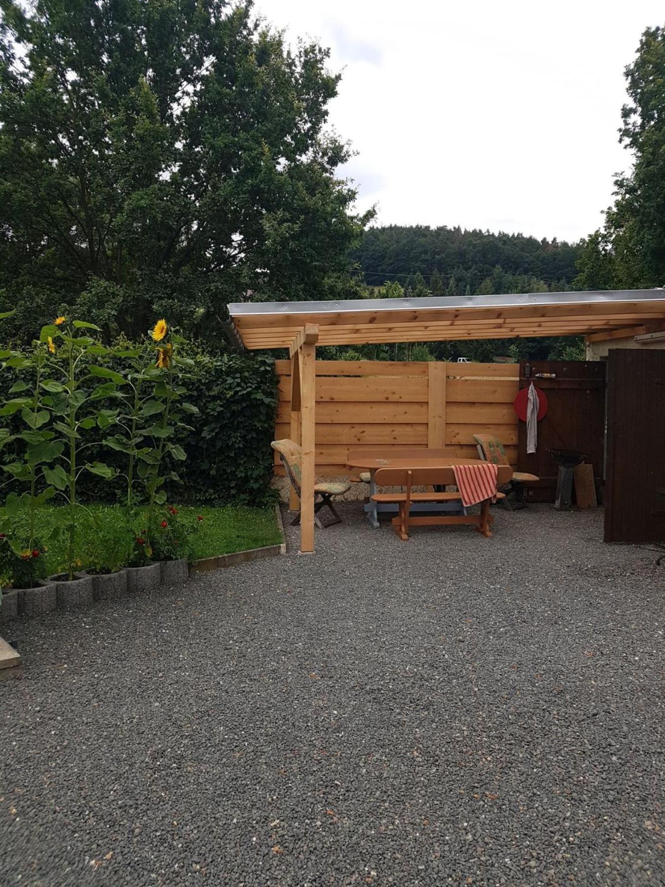 Ferienwohnung Am Thueringen Radweg Rauda Dış mekan fotoğraf